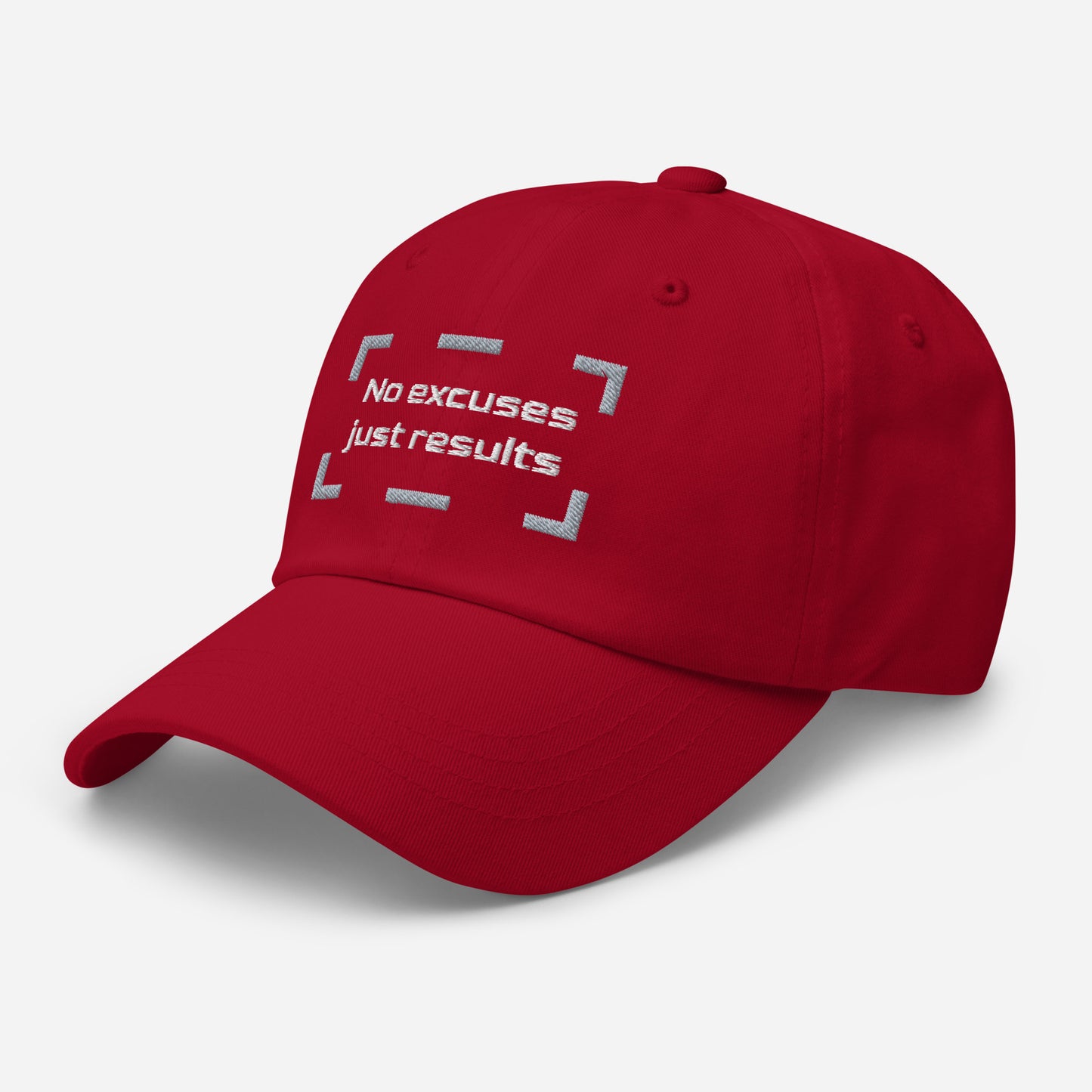 No Excuses Just Results - Basecap