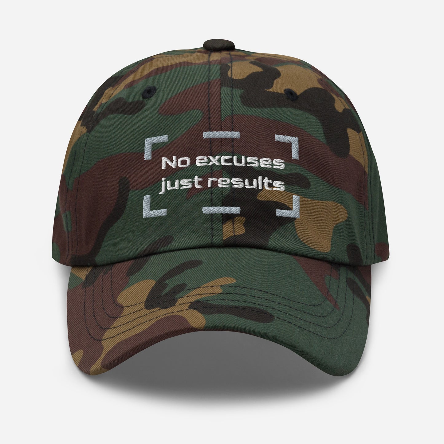 No Excuses Just Results - Basecap
