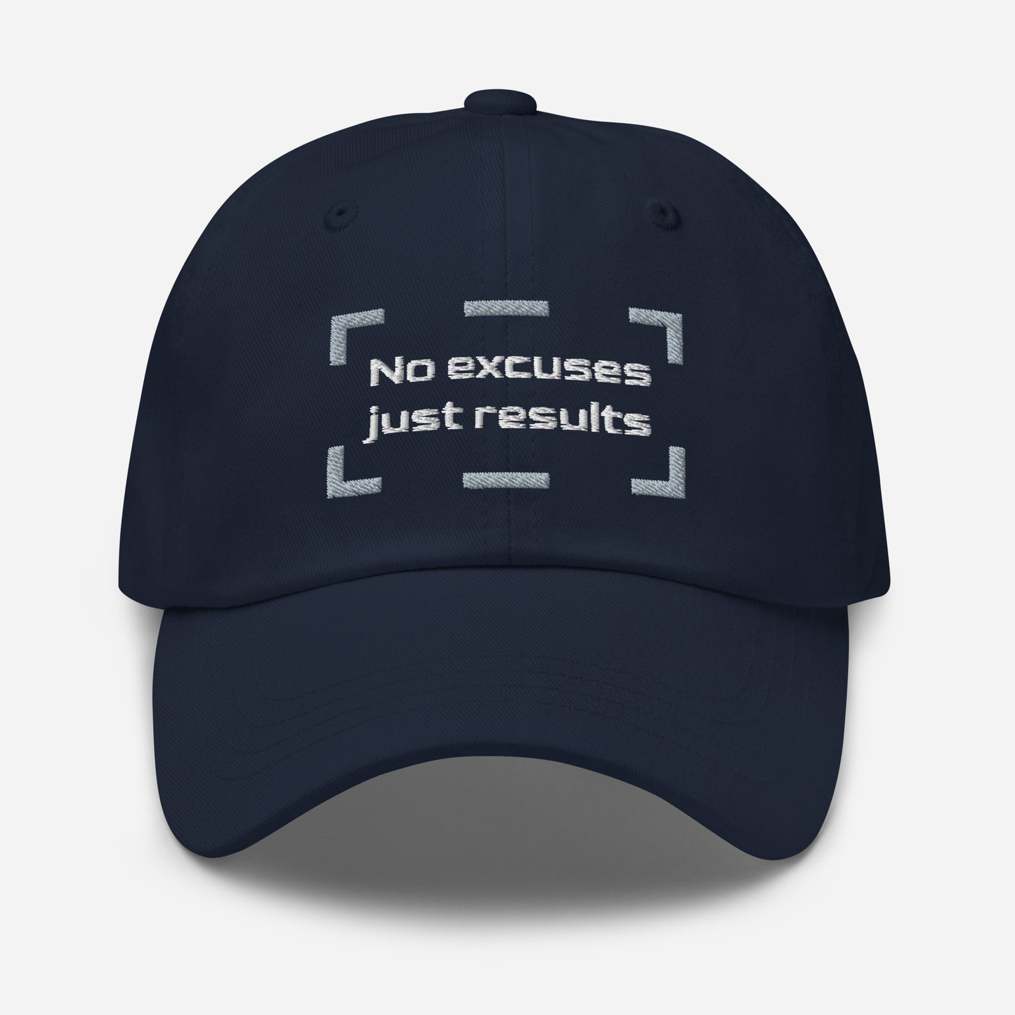 No Excuses Just Results - Basecap