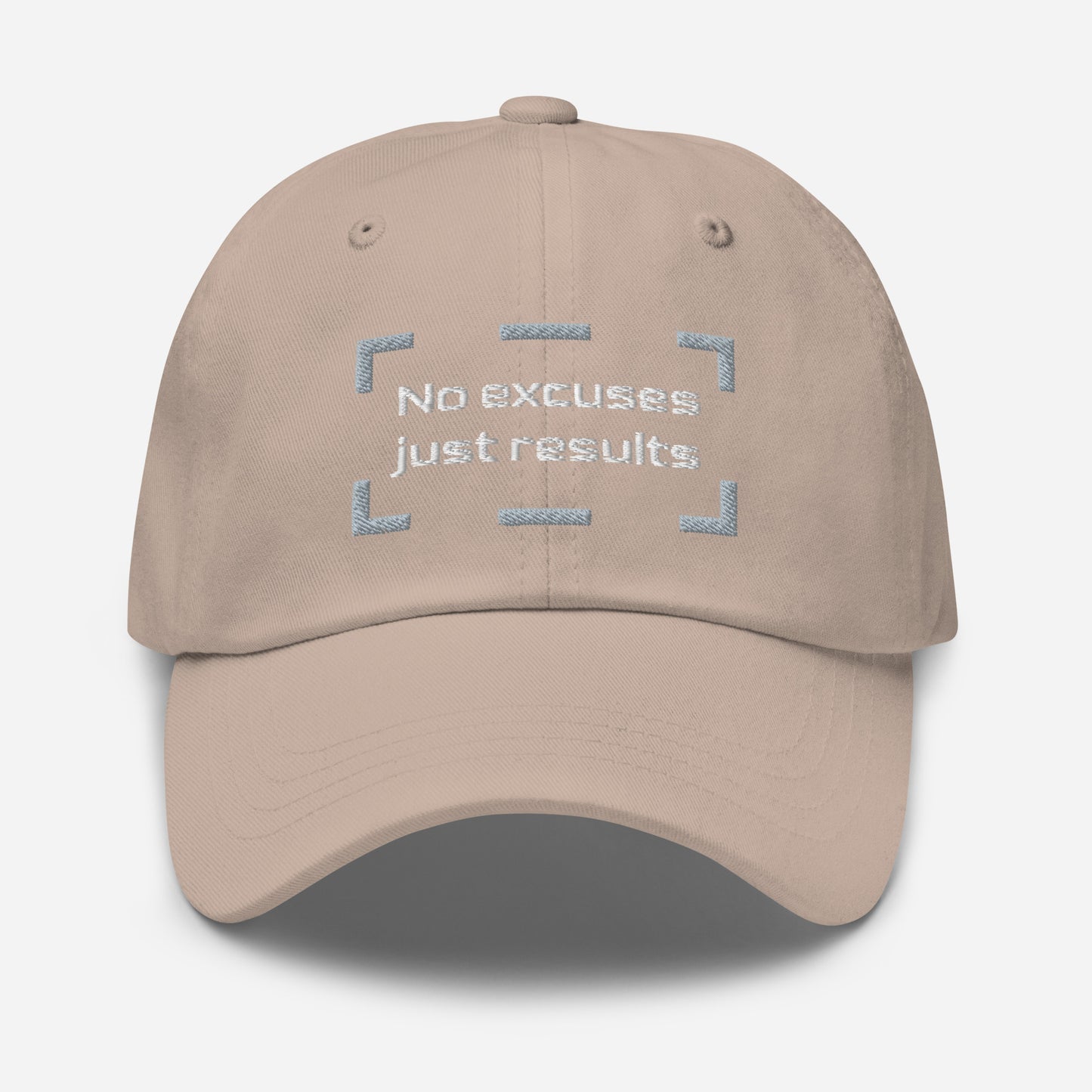 No Excuses Just Results - Basecap